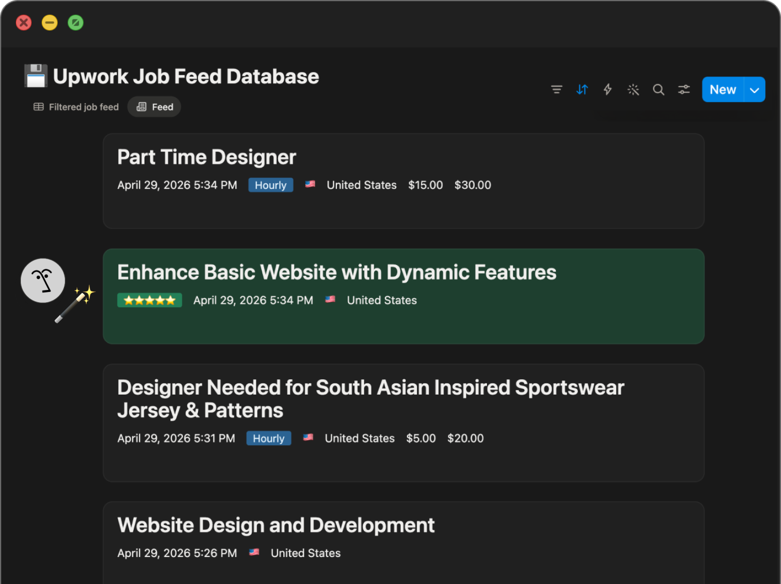 App screenshot